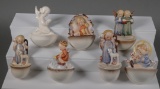 (7) Hummel Holy Water Wall Plaque Fonts