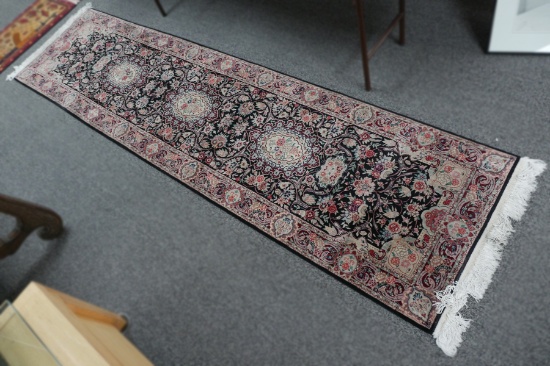 Selene Hand Tied Floral Runner Rug