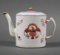 Chinese Export Porcelain Teapot American Eagle