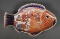 Signed Japanese Imari Porcelain Fish Form Platter