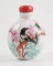 Chinese Porcelain Birds and Flowers Snuff Bottle