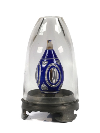 Glass Opium Oil Burning Lamp