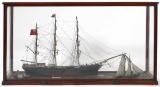 ANTIQUE Ship Model Whaling Bark 