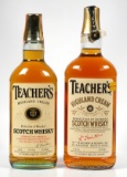 2 Bottles Sealed Teacher's Blended Scotch Whisky