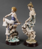 (2) Giuseppe Armani Sculptures Allegra & Sabrina