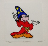 Mickey Mouse Fantasia Etching