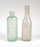 (2) Antique Florida Brewing Co. Glass Bottles