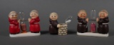 (3) Goebel Friar and Cardinal Tuck Egg Timers