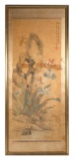 Chinese Scroll Painting, Butterflies