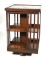 Antique Mission Revolving Oak Bookcase