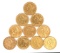 10 U.S. GOLD $5 Half Eagle Coins