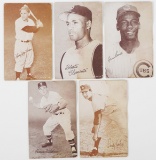 1962 & 1963 Exhibit Stat Back Cards