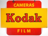 Vintage Cameras Kodak Film Dealer Metal Sign