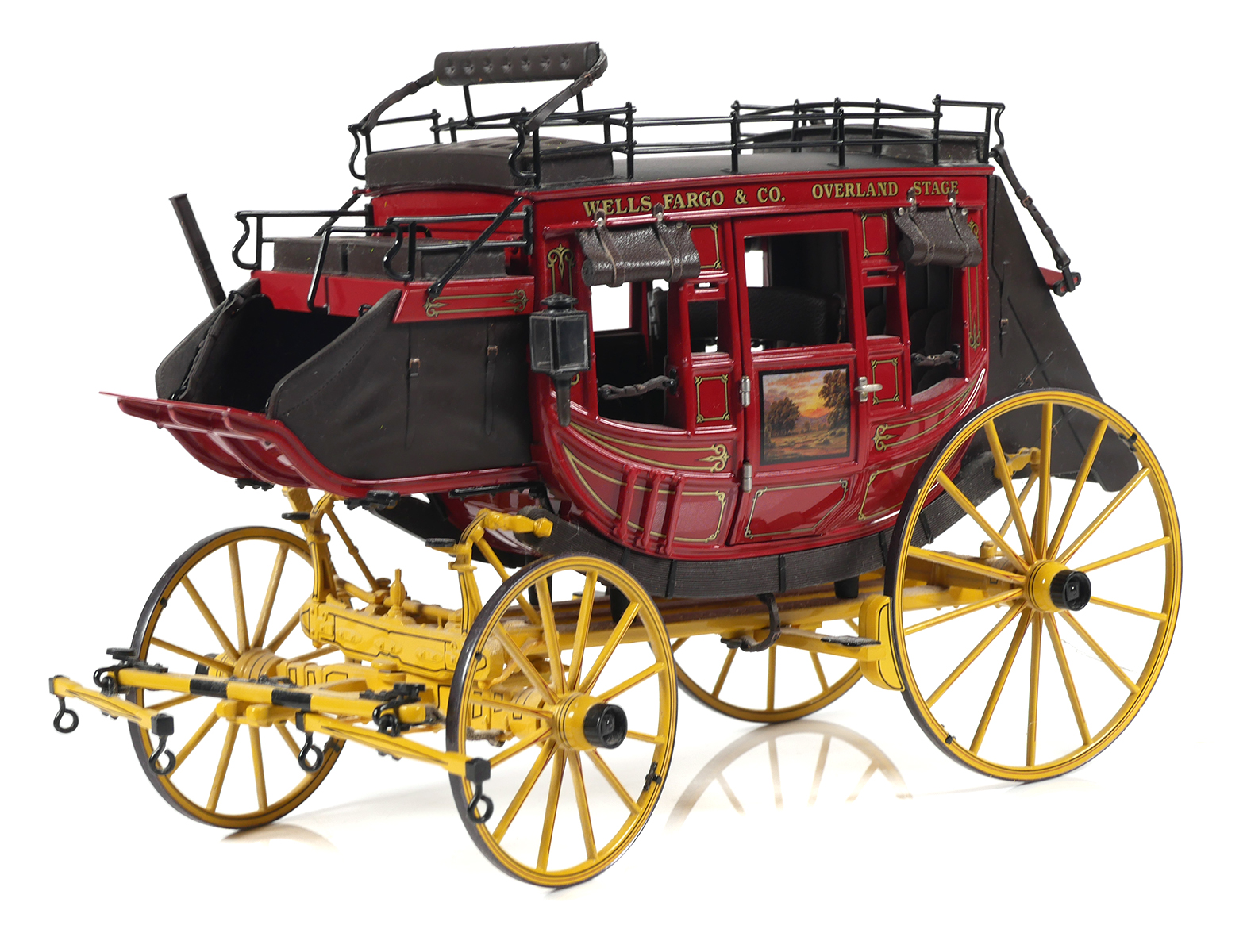 Franklin Mint Wells Fargo Stagecoach Team 1:16 | Proxibid