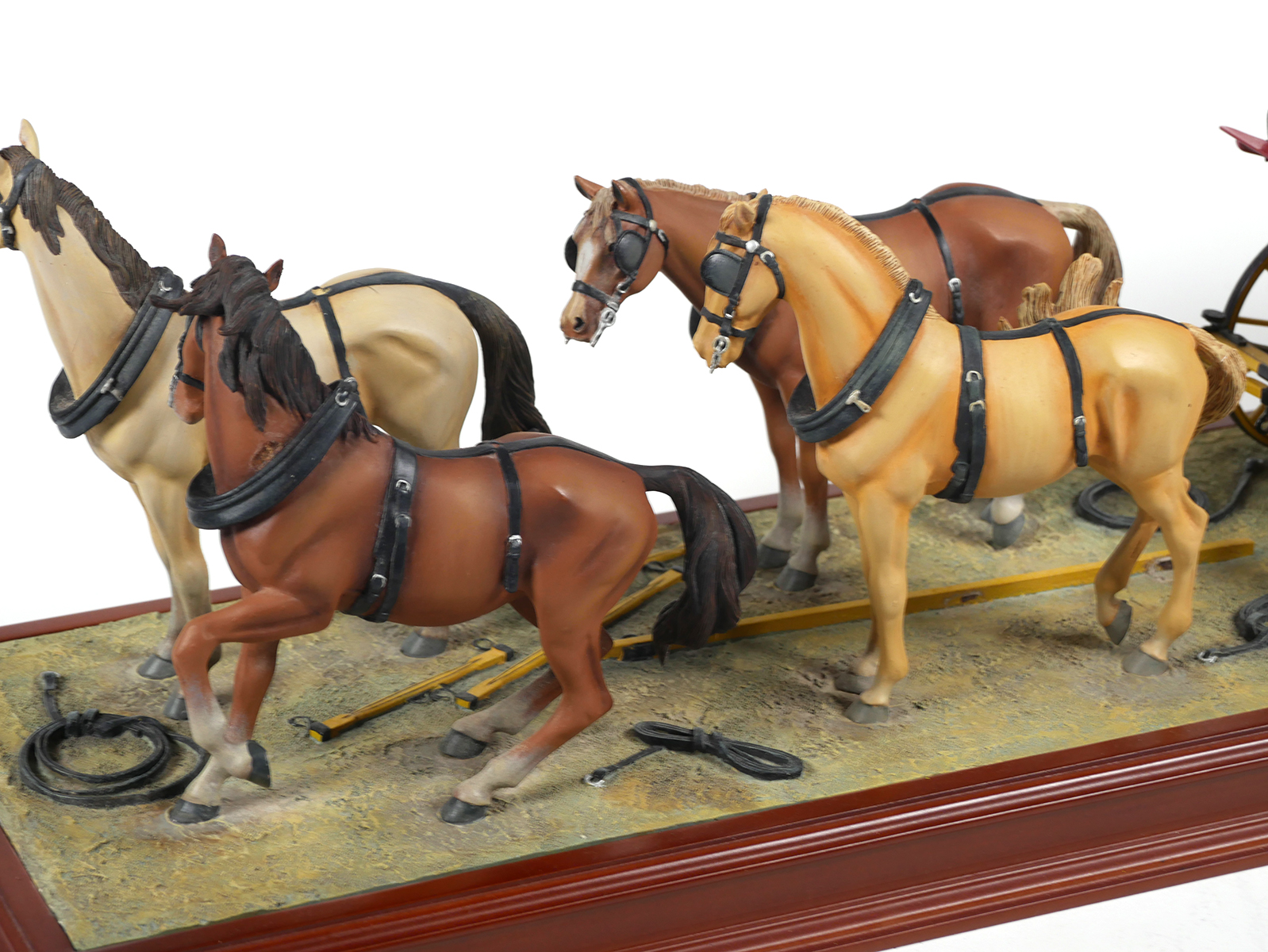 Franklin Mint Wells Fargo Stagecoach Team 1:16 | Proxibid
