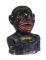Black Americana Cast Iron Jolly Bank