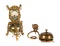 (4) Antique Figural Brass Bells