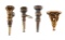 Four Antique Pocket Watch Keys