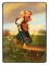 Russian Lacquer Box, Young Girl, 1971