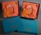 (2) Lalique Crystal Eau De Parfum Flacon Bottle