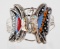 Sterling Turquoise Butterfly Inlay Cuff Bracelet