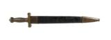 AMES M1832 Artillery Short Sword with Scabbard