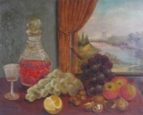 Still Life Painting, Oil on canvas