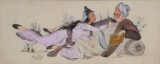 Indian Miniature Painting on Bone