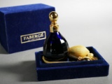 Faberge Egg St. Louis Crystal Perfume Bottle