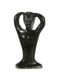 Inuit Eskimo Figural Mermaid Stone Carving