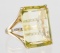14K Yellow Gold Citrine & Diamond Ring
