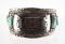 Navajo Sterling Turquoise Watch Cuff Bracelet