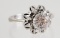 Lady's 14K White Gold and Diamond Ring