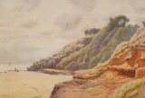 JOHN MATHER, Watercolor, Mussel Gathering