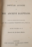 Book: ANCIENT EGYPTIANS, Wilkinson, 1854