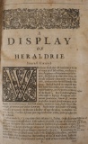 Book: Display of Heraldry—Guillim—1600s—Dromoland