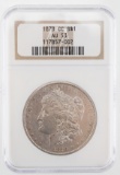 1878 CC Morgan Silver Dollar AU53