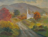 ELEANOR CHURCH, Oil on Canvas Panel