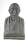 Antique Ceramic Asian Man Bust