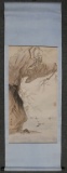 Chinese Watercolor Painting Scroll