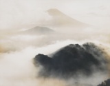 KOYO OKADA, Signed Photograph of Mt. Fuji