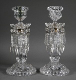 Pair Vintage BACCARAT Candlestick Holders