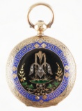 Antique GENEVA 10K Gold Pocket Watch