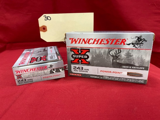 WINCHESTER 243 CAL, POWER POINT (X2)