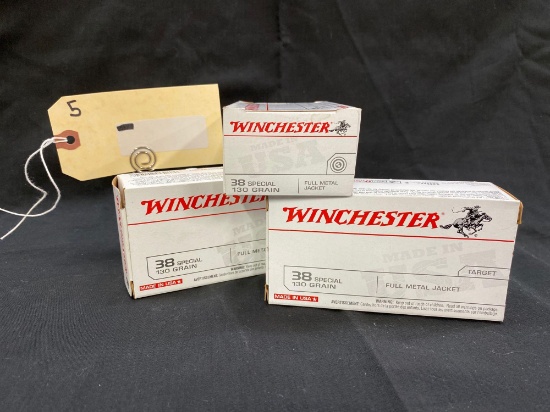 WINCHESTER 38 SPECIAL (X3)