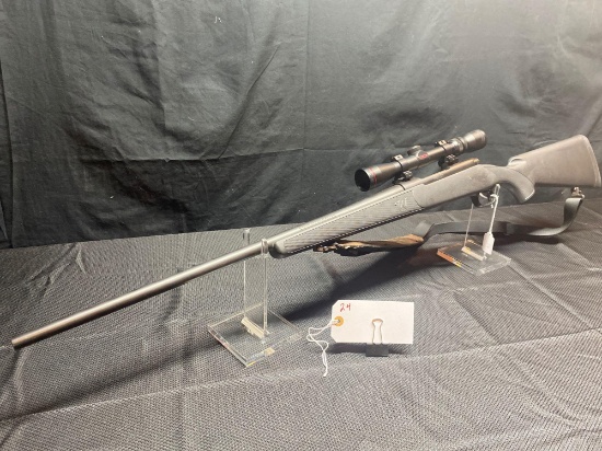 WINCHESTER MODEL 70, 270 WIN MAG, WITH SIMMONS 3X9X32 SCOPE. SN#G2281395