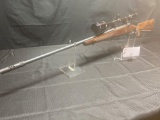 BROWNING ABOLT, 7MM, REM MAG, WITH BURRIS SCOPE. SN#48665NV817