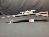 RUGER MODEL 77/22, 22 CAL, ALL WEATHER WITH PADDLE STOCK AND SCOPE