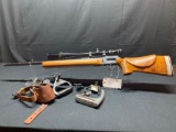 BSA MARTINI INTERNATIONAL USA OLYMPIC 22 CAL TARGET RIFLE WITH LOTS OF ACCESSORIES