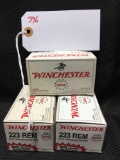 WINCHESTER 223 CAL, 50 ROUND PACKS (X3)